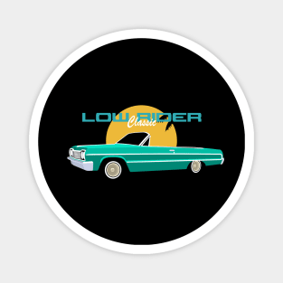 Low Rider Classic Car Magnet